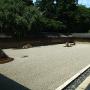 A karesansui sometimes called a Zen garden at Ryoanji Temple Kyoto. Photo by JL, (c) ASC