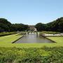 Garden and pond at the Imperial Palace in Tokyo. Photo by JL, (c) ASC