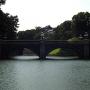 View of a moat and bridge at the Imperial Palace Tokyo. Photo by JL, (c) ASC