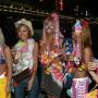 A group of friends dressed in the outlandish ganguro fashion trend. Photo by JL, (c) ASC