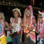 A group of young women dressed in outlandish ganguro style in Shibuya Tokyo. Photo by JL, (c) ASC