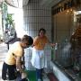 Shop clerks tidying their store Tokyo. Photo by JL, (c) ASC