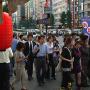 View of urban pedestrians in Shinjuku Tokyo. Photo by JL, (c) ASC