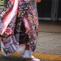 Walking down the street in kimono Tokyo. Photo (c) KV, all rights reserved