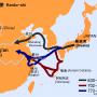 Possible routes of Kentoshi vessels to China. Image by Brionies [Public Domain], via Wikimedia Commons