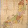Tohoku. A map, dated 1877, showing the Tohoku region of Japan.
